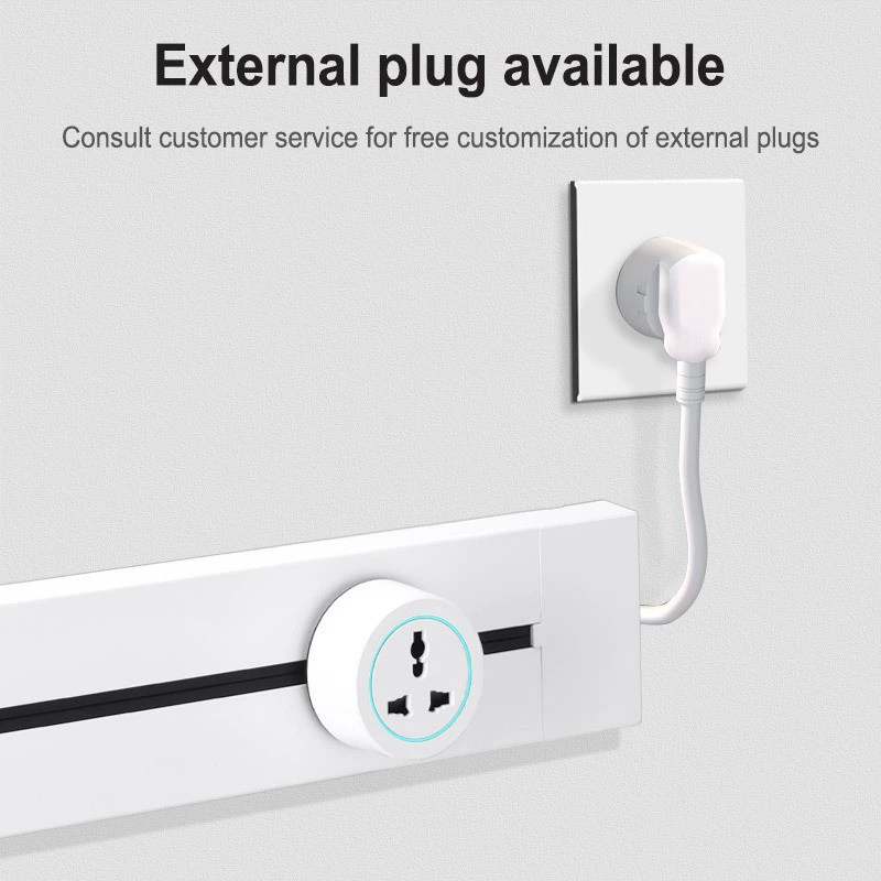 International universal multi-function universal plug universal Kongming movable British 13A track socket home kitchen