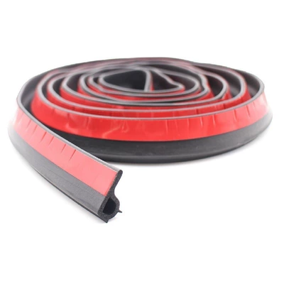 P-Type Universal Sealing Strip Truck Bed Rubber Tailgate Seal Kit Rear Fender Soundproofing Pickup Truck Door Sealing Strip