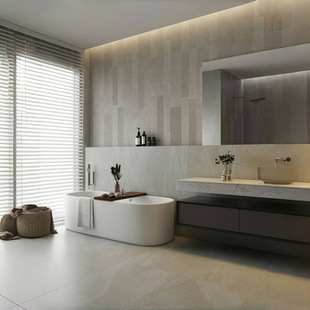 Guangdong Foshan Japanese-style sandstone tiles 600x1200 slightly matte soft and fine dry grain bathroom wall tiles living room floor tiles