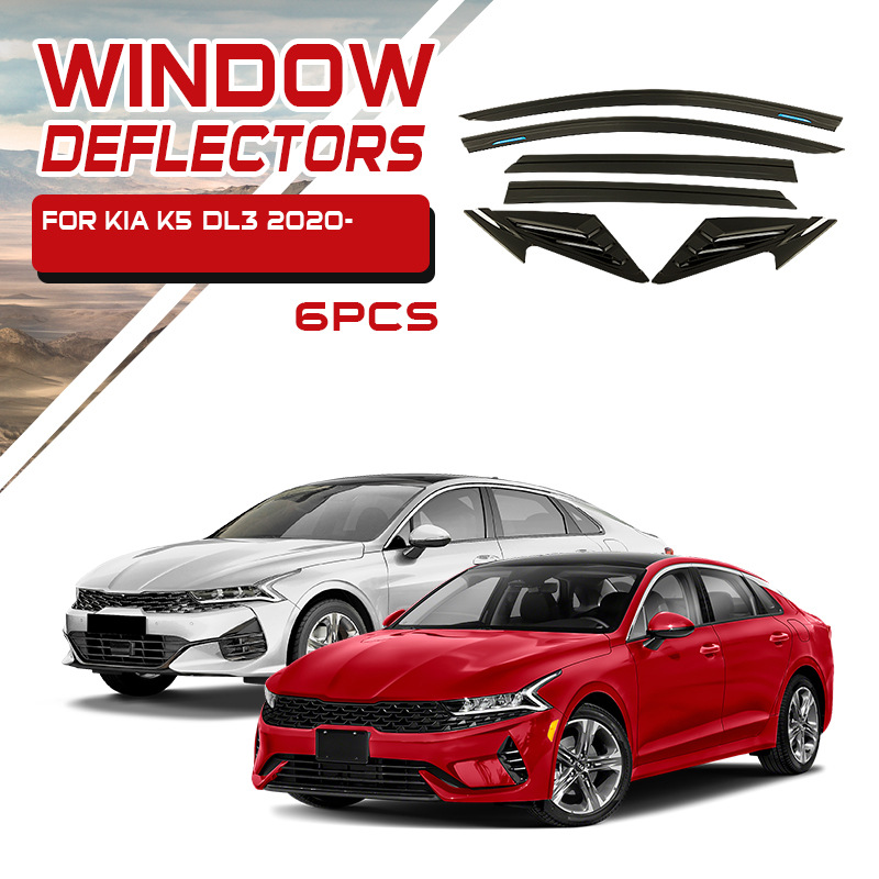 TXR es adecuado para Kia Sunny Bloque de lluvia Kaiku Ventana de automóvil Yumei K5 Window Visors protector de lluvia especial