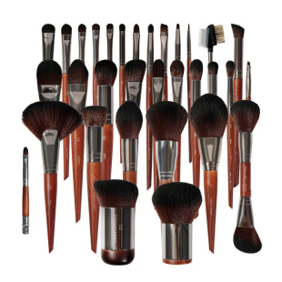 BEIYALI Mf makeup brush beauty tool solid wood handle brush fiber hair makeup brush set blush eyeshadow brush