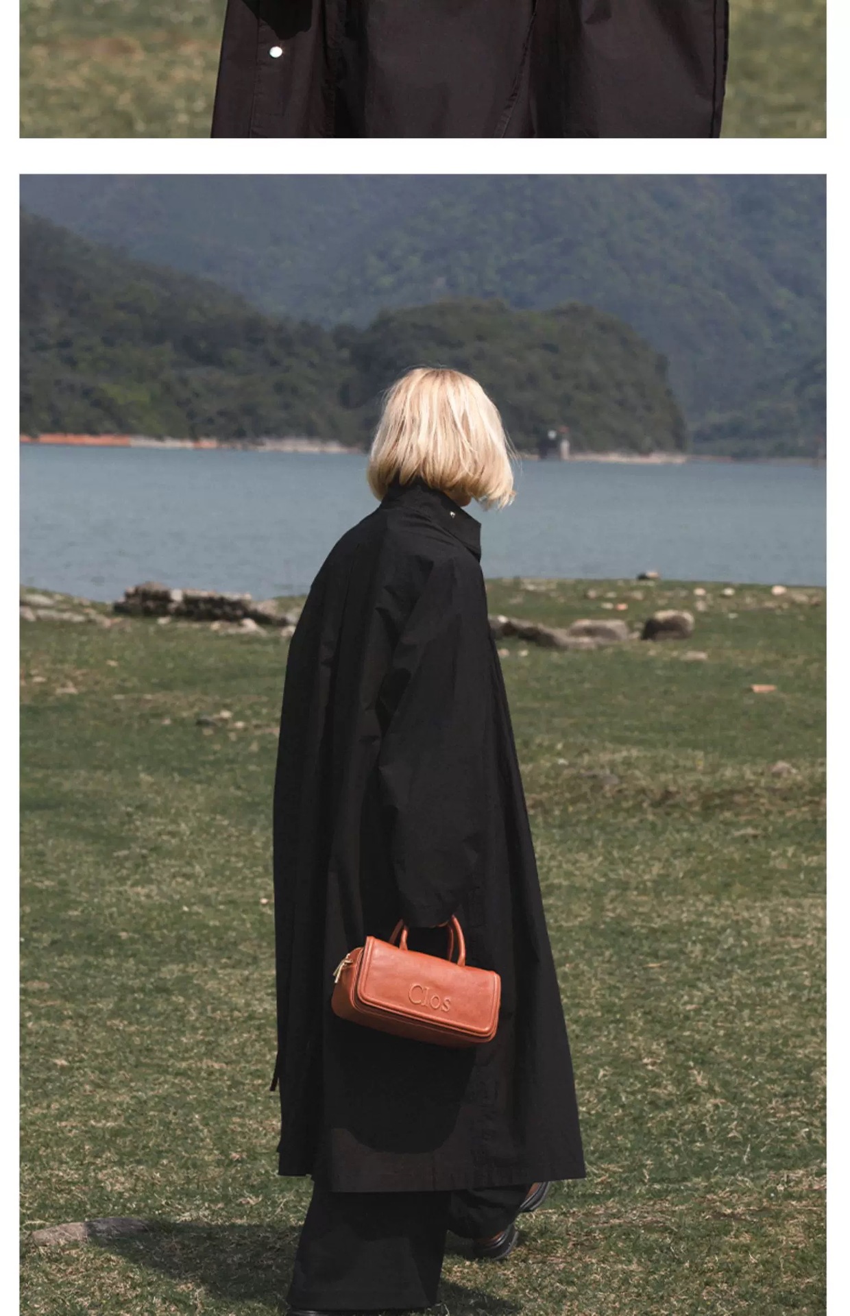 Borsa a spalla in vera pelle retro a cuscinetto da donna_voghion.com