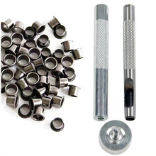 K鞘鸡眼扣50套枪黑色套装刀鞘气眼扣皮具铆钉打孔安装工具供跨境