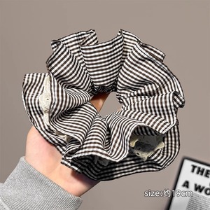 1#작은 허리 체크무늬 레이스 약 13cm
