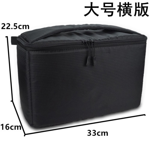 Three mirrors in one machine, new heightened portable liner bag, photography bag, SLR camera bag, waterproof camera liner bag, thick