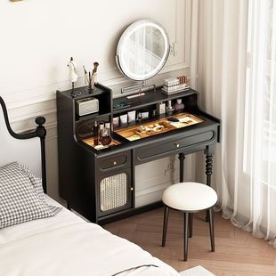 French Luxury Dressing Bedroom Dressing Table Bedside Table Home Dressing Table French Dressing Table Hepburn Style Light Luxury