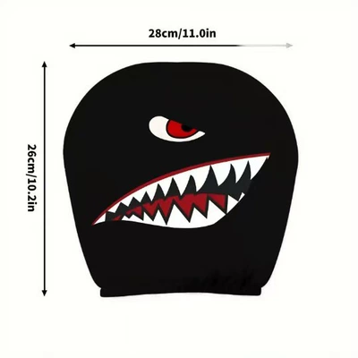 Universal seat cover: Car Pillow Cover Decorative Protective - 06-double-sided-printing-1pc-26cm28cm