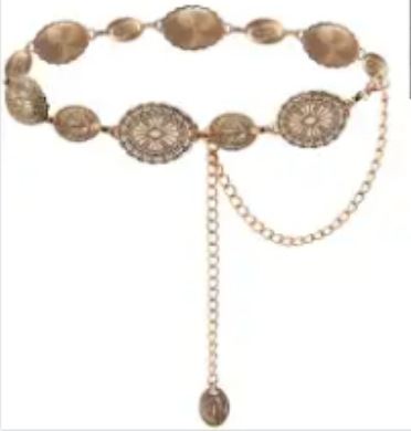 Women's Versatile Metal Waist Chain Summer Trendy Accessory_voghion.com