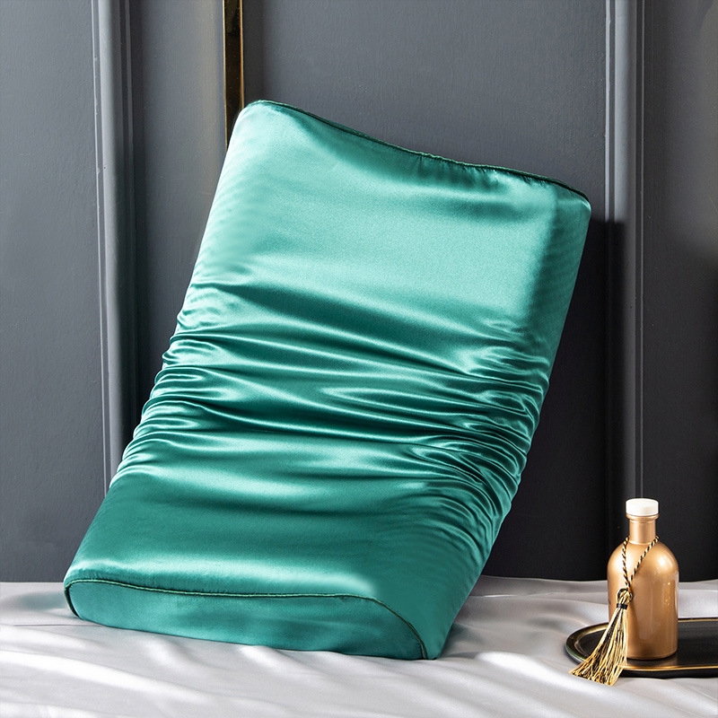 공작 녹색 양면 등급 6A 뽕나무 실크