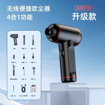 Hot sale upgraded portable car Tozsoranlar - 1768118mm-019-blowing-and-suction-integration-black-20box-50000rpm