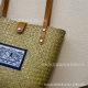 Factory wholesale new pastoral hand woven seaweed handbag shoulder armpit woven bag holiday straw woven bag