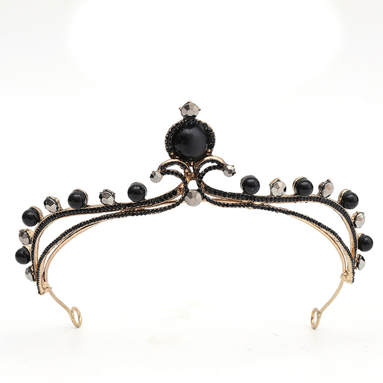 Los niños corona pastel tocado cristal accesorios para el cabello corona chica cumpleaños rendimiento diadema princesa vestido accesorios al por mayor