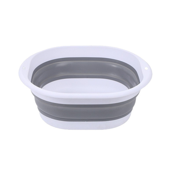 Foldable handheld children's big plastic washbasin for traveling for…