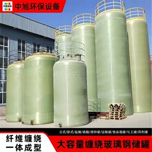 玻璃钢硫酸亚铁氢氧化钙储罐厂家电镀废水用药剂储存多层加固结构