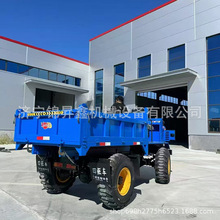 柴油四驱8吨运输车果园运渣土四不像自卸车图片 矿山拉运车厂家