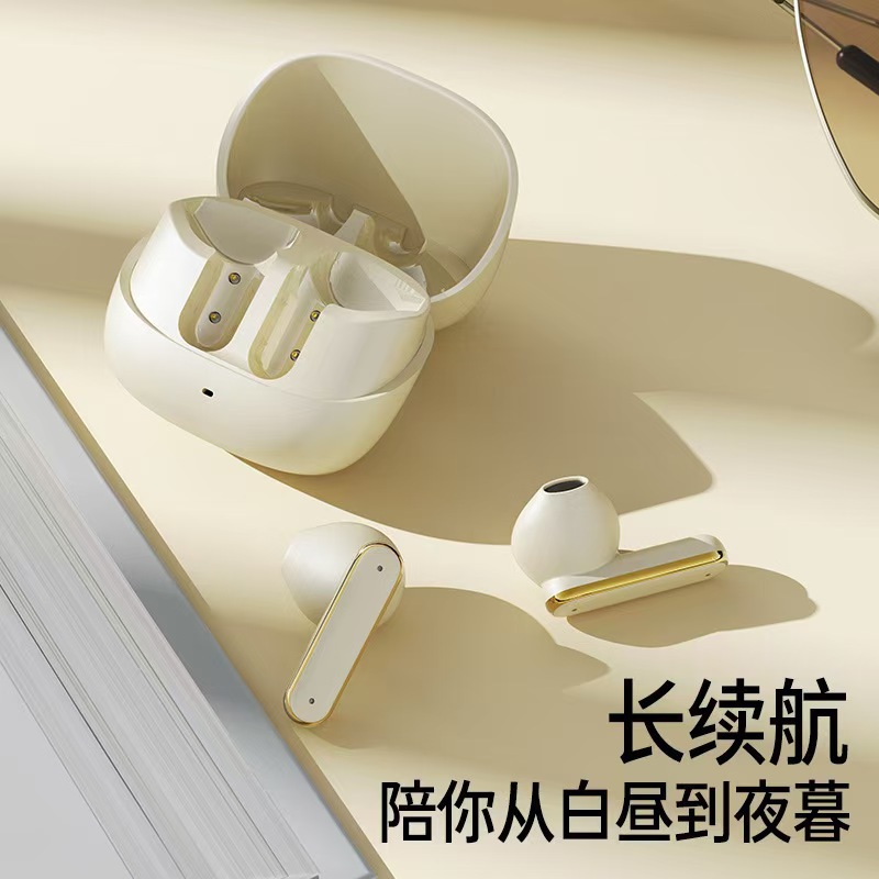 跨境爆款Q21蓝牙耳机双耳半入耳式立体声TWS5.4运动音乐耳机