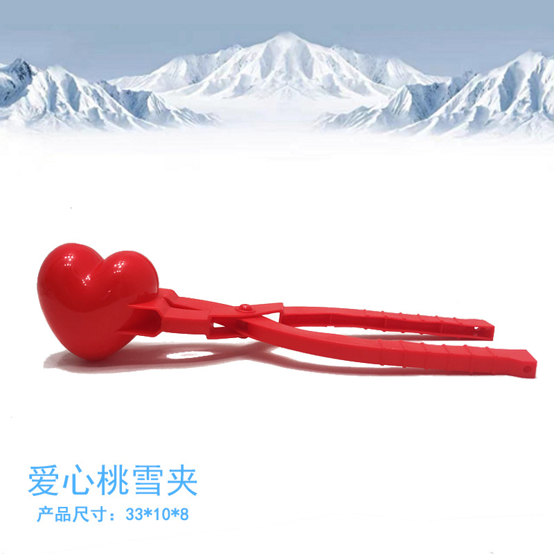 Una variedad de juguetes de nieve se puede utilizar para invierno al aire libre clip de bola de nieve juguetes de nieve para niños