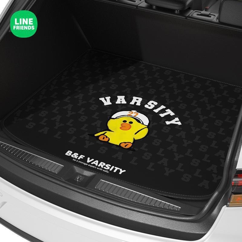 LINE FRIENDS自動車トランクマット専用トランクマット四季通用カードテールマット|undefined