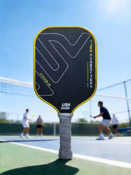 T700 hot-pressed textured matte carbon fiber pickleball racket cross-border sports source manufacturer