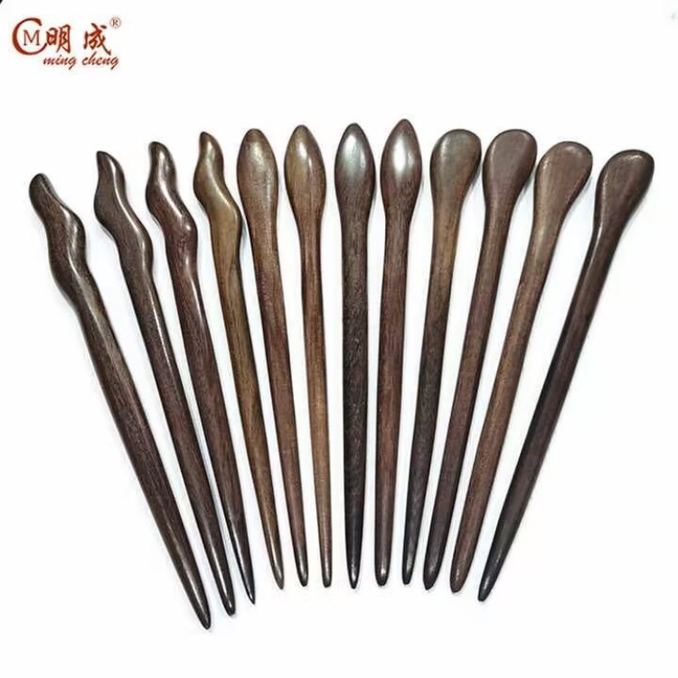 Classic hairgrip ebony
