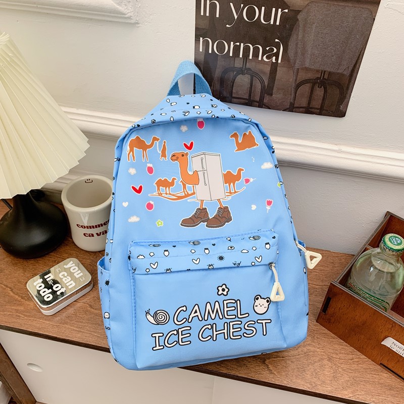 Jardín de infantes mochila de dibujos animados lindo gran capacidad mochila para niños y niñas nueva moda de mochila infantil transfronteriza