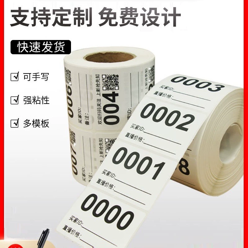 Liba Live Tags Sticker Number Dested Pat.