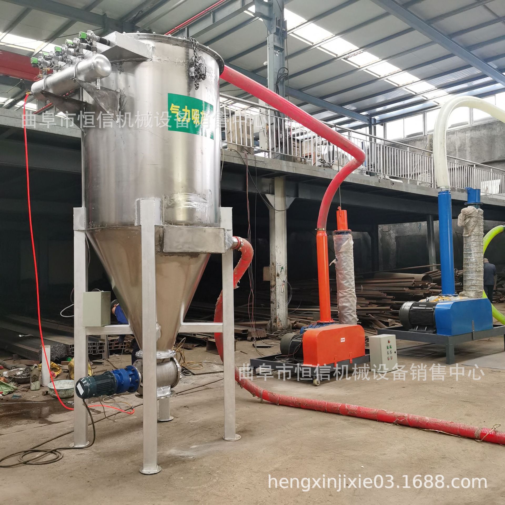 地坑粉煤灰气力吸灰机zcjb 风送型玉米小麦气力吸粮机 型号齐全