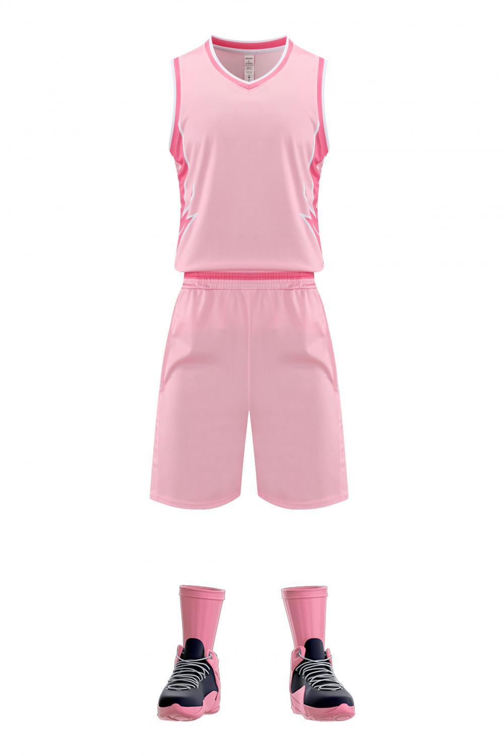 Nuevo juego de ropa de baloncesto infantil mayorista adulto hombre y mujer ropa de baloncesto de secado rápido impresa entrenamiento juego de deportes 1025
