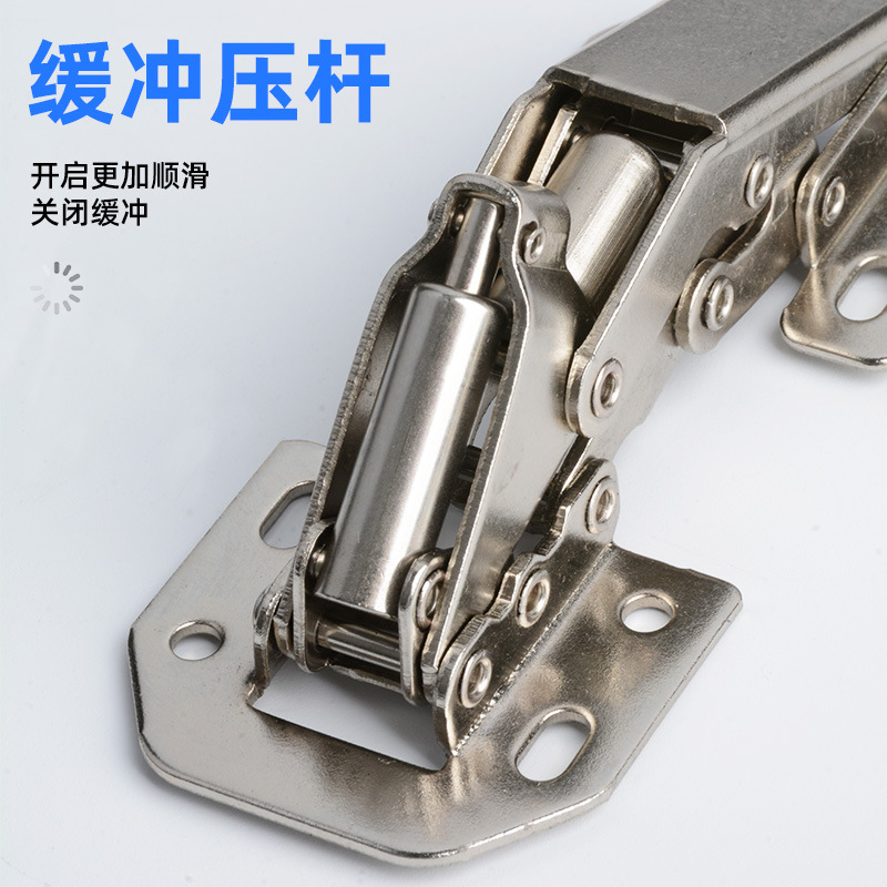 Hinge bridge type frog hinge cabinet door with thickened corner hinge 3 inches 4 inches stainless steel hinge