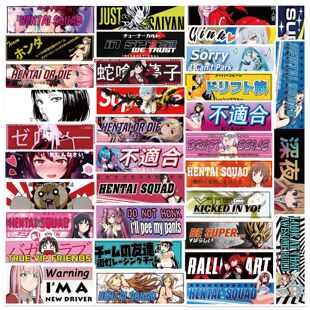 36��JDM Anime Girl �T�f�N���b����Pӛ��������DIY��ˮ�羳��