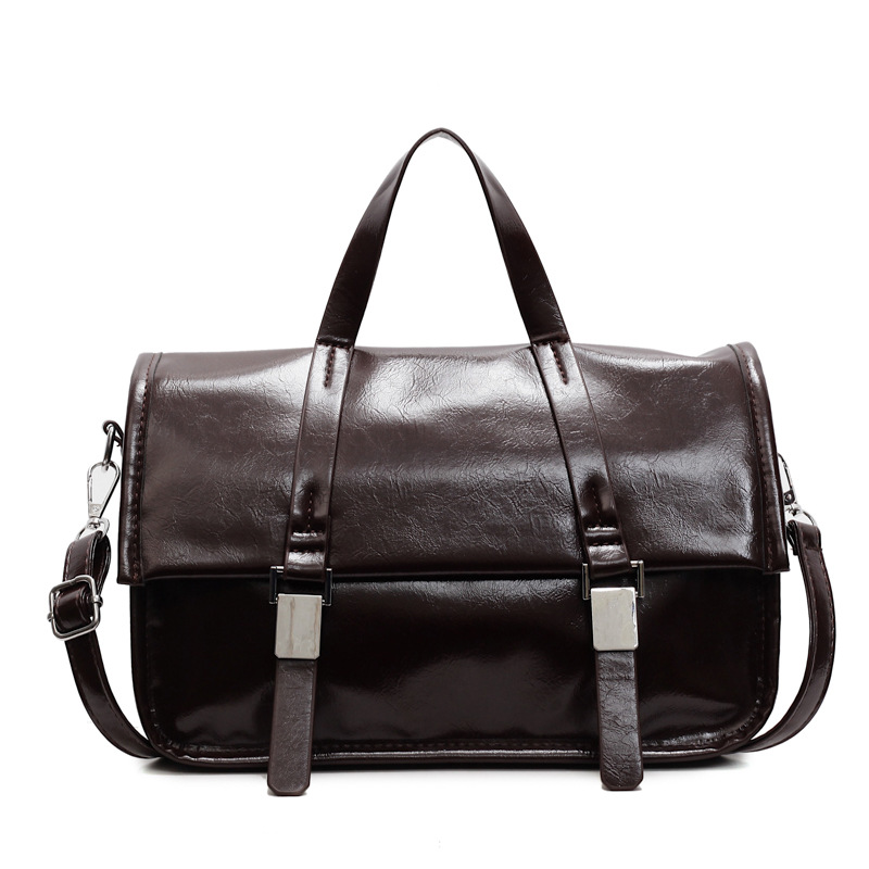 Otoño y invierno retro bolso de mano simple para mujeres 2024 nuevo paquete de hombro casual de gran capacidad de viaje bolsa de correo universal