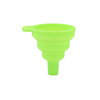 Silica gel foldable handheld heat-resistant container