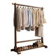 Monrita German Solid Wood Hanger Household Nordic Style Hanger Floor Bedroom Bedside Simple Coat Rack
