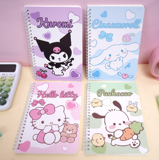 Jade Gui perro A5 bobina cuaderno de dibujos animados cuaderno lindo cuaderno de cuaderno Melody cuaderno de cuaderno del estudiante