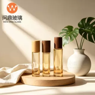 定制精华滚珠瓶10ml圆柱滚珠瓶直圆眼霜瓶15ml眼部精华瓶高端滚珠
