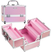 Y 35225 Portable Makeup Case with Mirror ��ױ�� �羳ŷ��