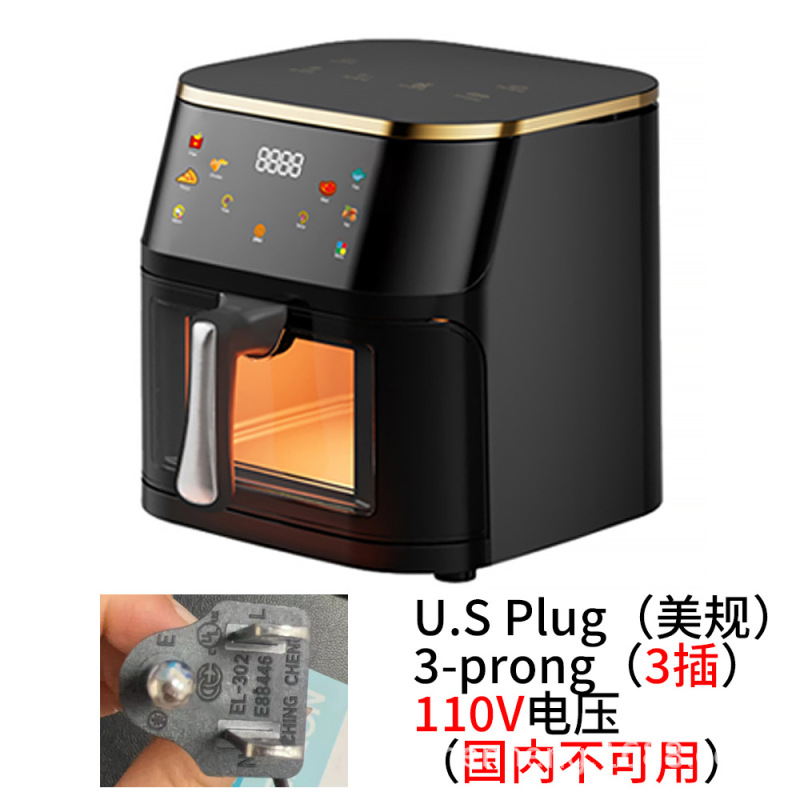 Air fryer空气炸锅10升大容量电烤箱一体机家用智能彩屏跨境专供|undefined