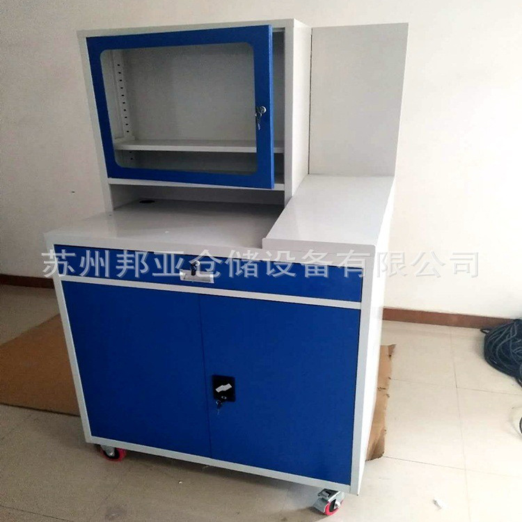 重型电脑柜 立式工业柜 五金移动工具车 数控机床钢制柜 车间批发