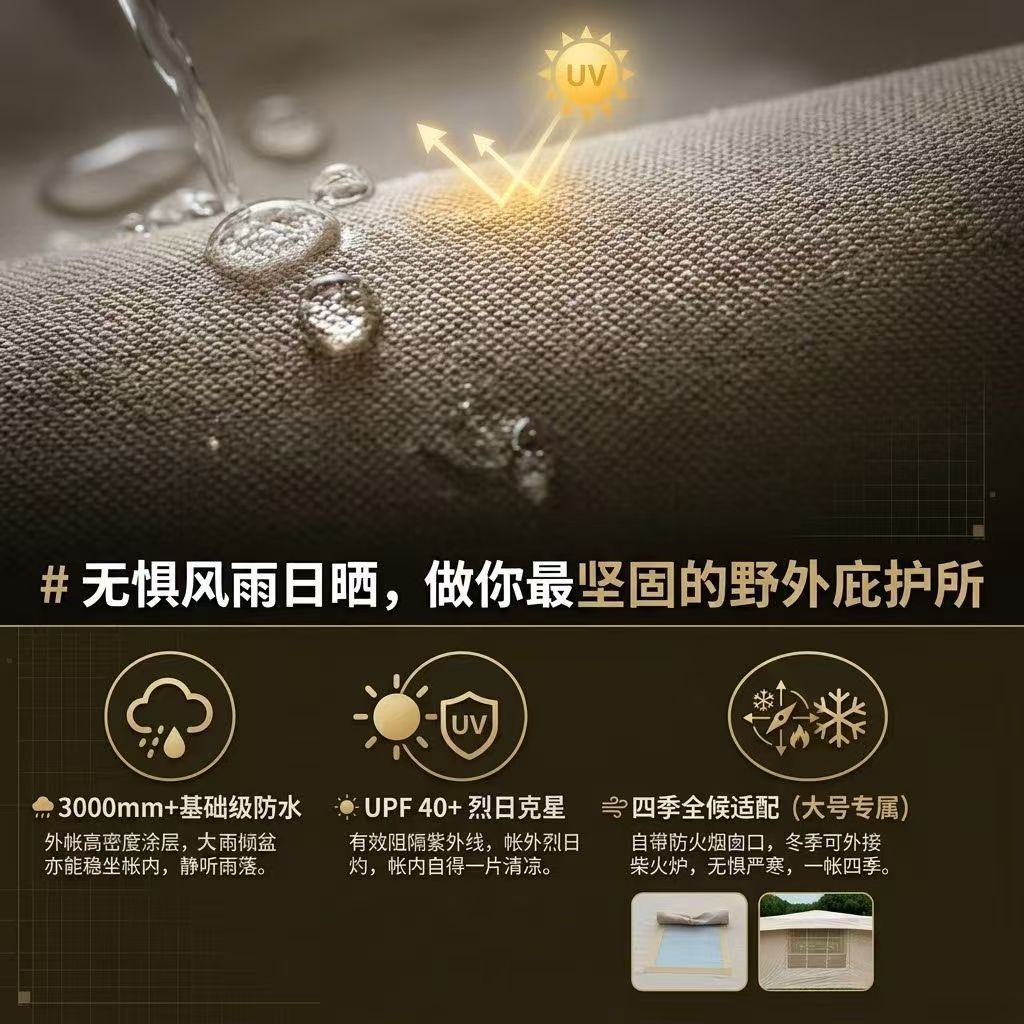 Outdoor Camping Inflatable Tent That Opens in One Second, Made of Oxford Cloth, Sun-Proof and Storm-Proof, Foldable Camping Tent in Stock