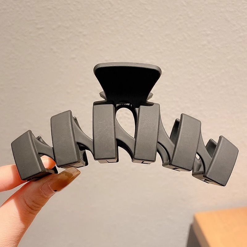 Alto Grado de gran tamaño horquilla para las mujeres 2024 nueva cabeza clip pelo volumen tiburón clip tocado horquilla