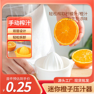 Orange Juicer Home Kitchen Gadget Manual Lemon Squeezer Mini Orange Juicer Wholesale