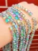 Crystal, glossy beaded bracelet, mobile phone, wholesale, 4mm, 6mm, 8mm