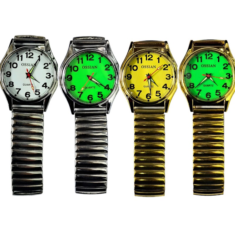Wholesale 68 Movement Middle-Aged and Elderly Digital Face Elastic Waterproof Watch Men and Women Elastic Spring Strap Watch Wholesale 68 Movement Middle-Aged and Elderly Digital Face Elastic Waterproof Watch Men and Women Elastic Spring Strap Watch