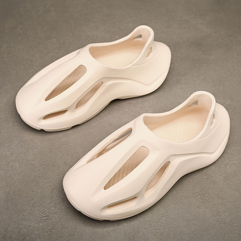 Coconut Hole Shoes 2025, sandalias de verano para hombres y mujeres, zapatos de viaje para parejas, zapatos de playa con suela gruesa y suave