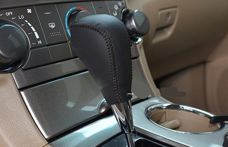 Suitable for older Lexus ES/RX/IS/GS/LS models, genuine leather gear shift cover