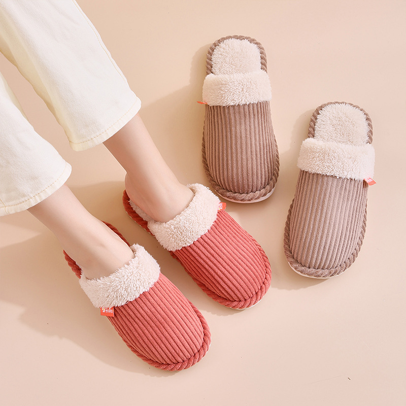 Autumn and winter new pattern Cotton slippers indoor Home Furnishing lovers Men and women keep warm wear-resisting Cotton slippers Manufactor wholesale Distribution]