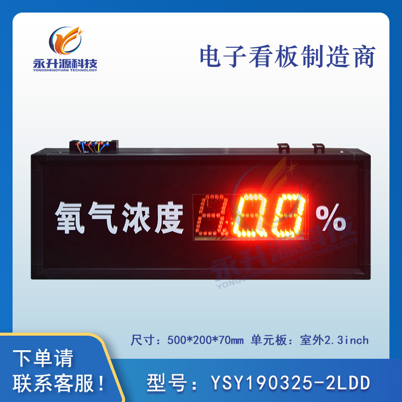 ����������Ũ�ȱ��������ʾ�����廷����� O2ռ��led���ӿ���