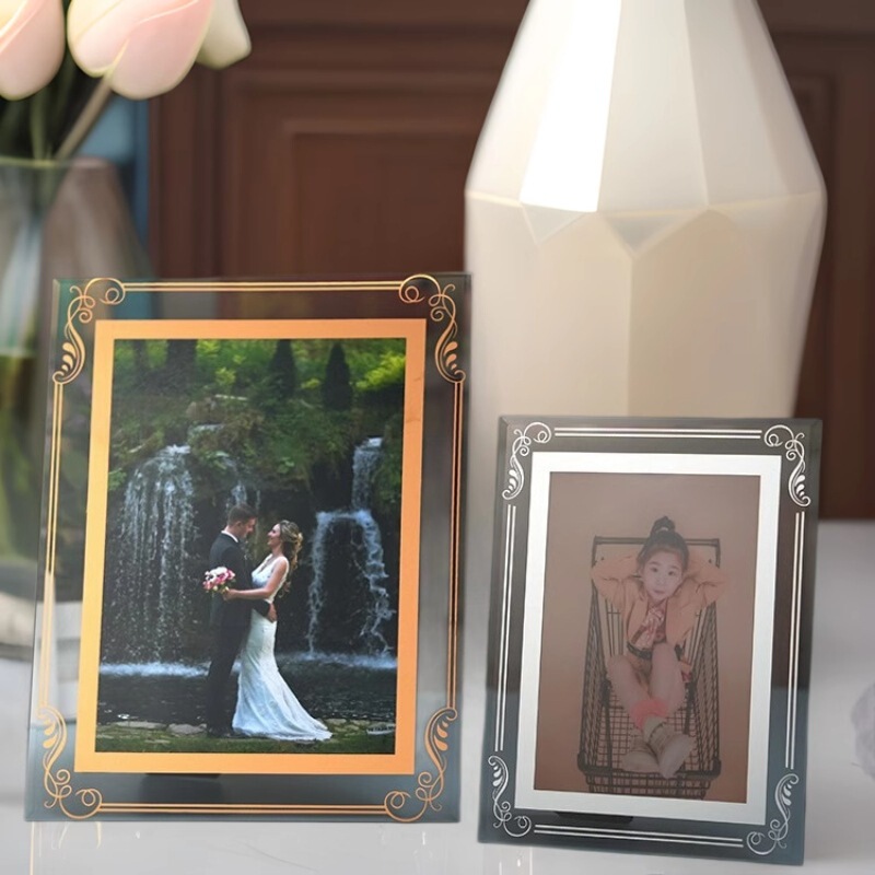 A4 Certificate Frame Award Display Stand Custom-Made Authorization Viewing Honor Frame Crystal Glass Photo Frame 8 Inch 7 Tabletop Wall Hanging