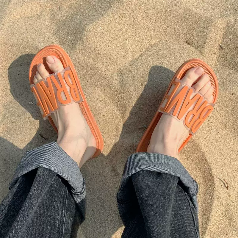 Слайд Tide японский стиль пляжные тапочки, мягкая подошва, легкие летние сандалии (36–41)