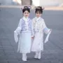 女童儿童长袖春秋款汉服
